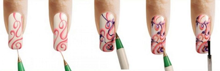 Акриловые краски для ногтей (11 фото) - как ими пользоваться? Как сделать красивую картинку? Варианты дизайна маникюра. Пошаговая инструкция по нанесению на ногти